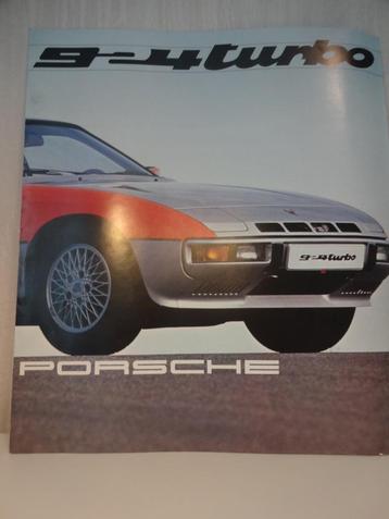Brochure Porsche 924 turbo 1979 beschikbaar voor biedingen
