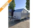OPRUIMING aluminium autotransporter 520x210 3500kg met huif, Nieuw