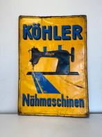 Vintage Köhler Naaimachines Reclamebord, Ophalen