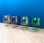 Vintage Cognac Glazen Set van 4, Ophalen of Verzenden