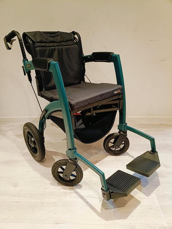 Rollz Motion Performance met luchtbanden incl Servicebeurt., Diversen, Rolstoelen, Zo goed als nieuw, Duwrolstoel, Inklapbaar
