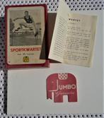 3oud jumbo spel sportkwartet m beschrijving en steden 1968, Verzamelen, Speelkaarten, Jokers en Kwartetten, Verzenden, Zo goed als nieuw
