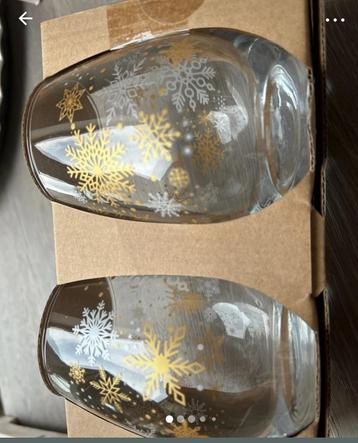 Feestelijke Glazen Set - Nieuw in Verpakking! beschikbaar voor biedingen
