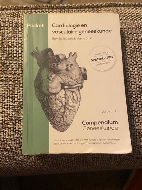 Compendium pocket cardiologie en vasculaire geneeskunde, Boeken, Studieboeken en Cursussen, Gelezen, WO, Beta, Ophalen