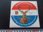 sticker Leger Landmacht Korps Nationale Reserve *, Ophalen, Zo goed als nieuw, Bedrijf of Vereniging