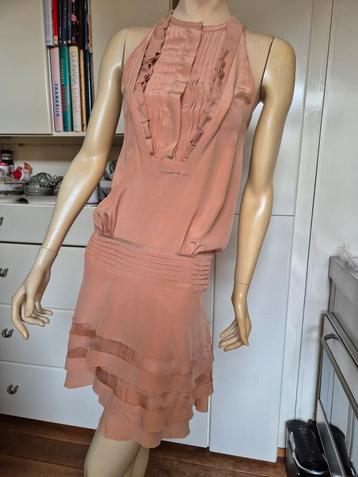Ermanno scervino charleston zijde jurkje 38 nw €1690,- beschikbaar voor biedingen