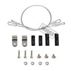 INJORA 2 stuks 180mm Aangepaste Onderdelen Staal kabels Voor, Elektro, Auto offroad, Nieuw, Ophalen of Verzenden