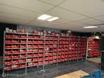 Online Veiling: Stelling - 800x50x200 cm EXCL rode bakken, Doe-het-zelf en Verbouw, Steigers, Gebruikt