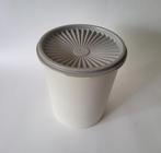 Vintage Tupperware voorraadbus trommel, Ophalen of Verzenden, Gebruikt, Bus of Trommel