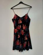 Jumpsuite met Spaghetti bandjes, Maat 38/40 (M), H&M, Zwart, Ophalen of Verzenden