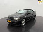 Opel Astra Cabriolet 2.2-16V Leder, Auto's, Opel, Gebruikt, Zwart, 4 cilinders, Cabriolet