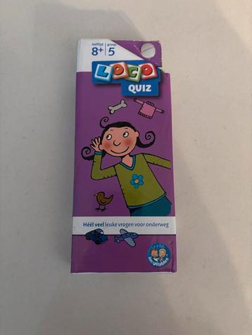 Mini Loco Quiz - Leuk voor onderweg! Vanaf 8 jaar! beschikbaar voor biedingen