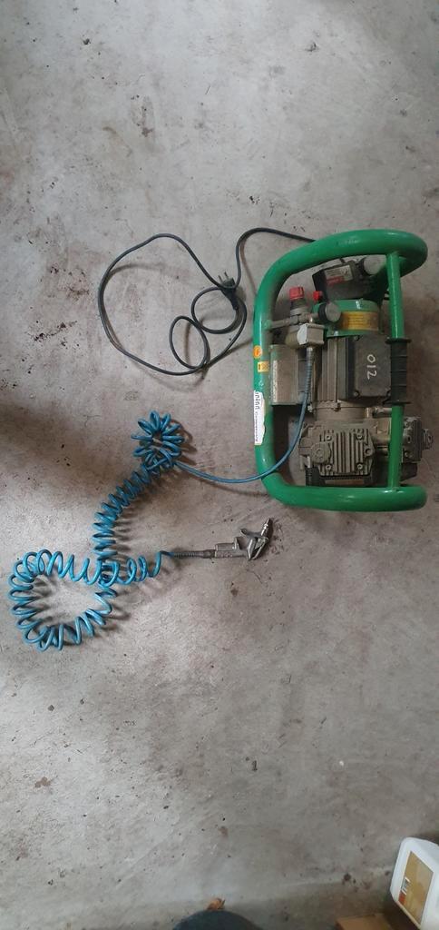 Compressor Union buizenframe stil 84db, Doe-het-zelf en Verbouw, Compressors, Zo goed als nieuw, Minder dan 25 liter, Olievrij