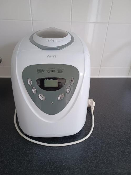 Broodbakmachine (TFK), Witgoed en Apparatuur, Broodbakmachines, Zo goed als nieuw, Met timer, Kijkvenster, Meer dan 10 programma's