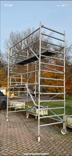altrex Rolsteiger, Rolsteiger, Aluminium steiger, Steiger, Ophalen of Verzenden, Zo goed als nieuw, Gevelsteiger