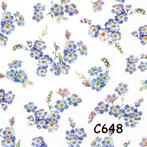 Servetten decoupage/bullet journal * vergeet me nietjes C648, Hobby en Vrije tijd, Knutselen, Verzenden, Nieuw, Materiaal