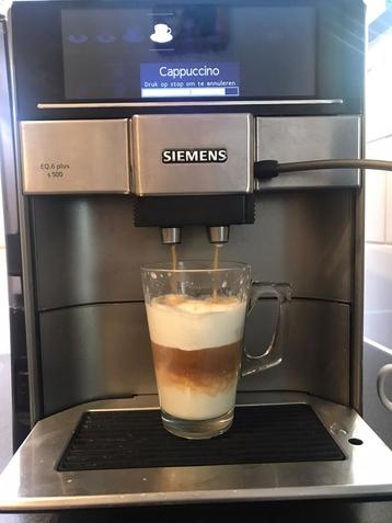 Siemens eq6 plus s500 koffiemachine beschikbaar voor biedingen