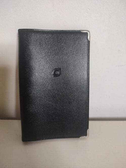K456  agenda organizer SUCCES junior 80 x 125 mm zwart leder, Diversen, Agenda's, Nieuw, Ophalen of Verzenden