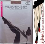 Hudson Tradition crepe 60 denier nylons maat II, Overige typen, Verzenden, Nieuw, Hudson