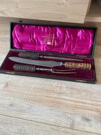 Antiek Elkington Steel Trancheerset, Ophalen