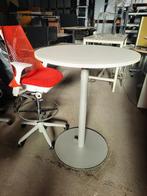 Vitra (zit sta) statafel + HPL barkrukken (2 sets), In hoogte verstelbaar, Ophalen of Verzenden, Zo goed als nieuw, Sales@vitra.com