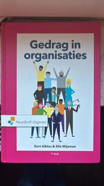 Ella Wijsman - Gedrag in organisaties, Ophalen of Verzenden, Nieuw, Ella Wijsman; Gert Alblas