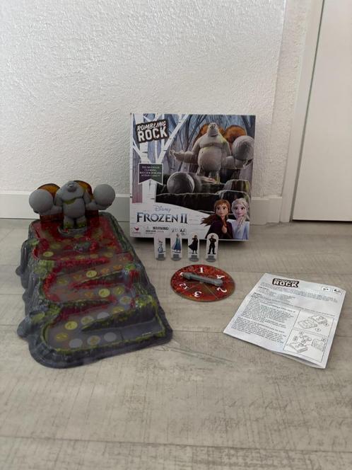 Compleet! Disney Frozen Rumbling Rock Spel (bordspel), Hobby en Vrije tijd, Gezelschapsspellen | Bordspellen, Zo goed als nieuw