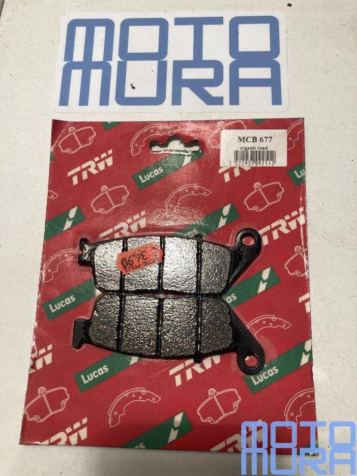 TRW MCB677 remblokken set Honda NC700 NC750 CBR500 VT 1100 v, Motoren, Onderdelen | Honda, Nieuw, Ophalen of Verzenden