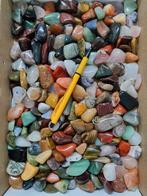 Zuid Afrixa mix, partij trommelstenen 3 kg, Ophalen of Verzenden, Mineraal
