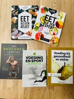 Boeken gezonde leefstijl, afvallen, vetverlies en recepten, Boeken, Ophalen of Verzenden, Beta, Zo goed als nieuw, MBO