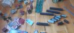 Verzameling treinen, trafo's, rails, huisjes (Lima/Piko), Hobby en Vrije tijd, Modeltreinen | H0, Gebruikt, Gelijkstroom, Rails