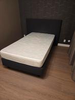 Boxspring Bed 120x220 - Extra Lang!, Ophalen, Gebruikt, Twijfelaar, 120 cm