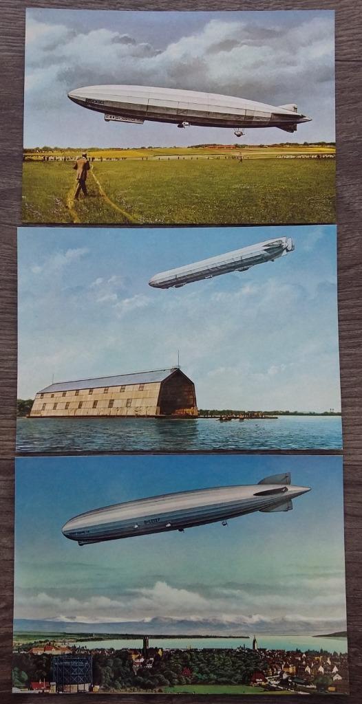 Om 1970 Ansichtkaart Kaart ZEPPELIN LUCHTSCHIP Vliegtuig, Verzamelen, Ansichtkaarten | Themakaarten, Ongelopen, 1960 tot 1980