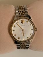 Gucci G-Timeless 40mm Horloge, Sieraden, Tassen en Uiterlijk, Horloges | Heren, Staal, Polshorloge, Zo goed als nieuw, Ophalen