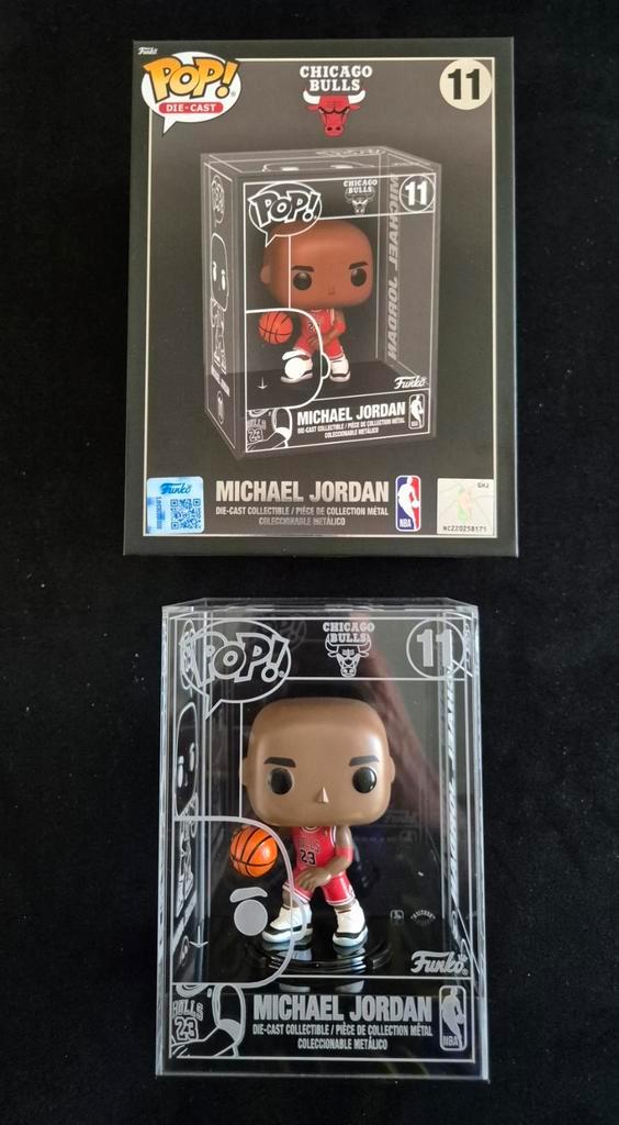 Michael Jordan Die Cast Special Edition Funko Pop, Verzamelen, Poppetjes en Figuurtjes, Nieuw, Ophalen of Verzenden