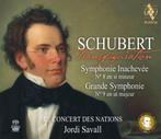 NIEUW 2 SACD Schubert: Symphony 8, 9 / Savall, Cd's en Dvd's, Ophalen of Verzenden, Romantiek, Nieuw in verpakking, Orkest of Ballet
