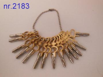 Compleet set zakhorloge sleutels 14 maten 0,95 - 2,00 mm. beschikbaar voor biedingen