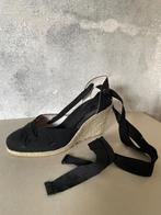 E(X)IT - elegante sleehak espadrilles - zwart - maat 39, Kleding | Dames, Schoenen, Verzenden, Zwart, EXIT, Sandalen of Muiltjes