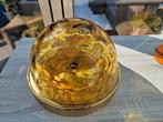 Mid Century Rookglas Sputnik Dandelion lamp, Ophalen of Verzenden
