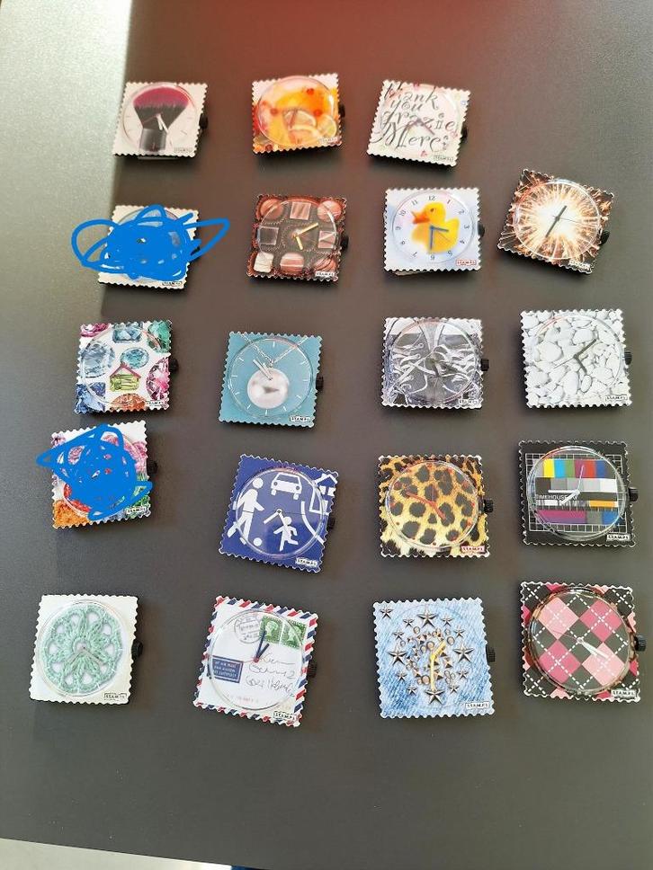 Horloges Stamps met toebehoren, Sieraden, Tassen en Uiterlijk, Horloges | Dames, Zo goed als nieuw, Polshorloge, Overige merken