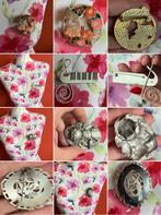 Verschilende pins somige gemaakt van sterling silver, Ophalen of Verzenden, Zilver, Broche