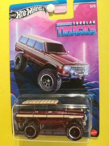 1988 Jeep Wagoneer Hot Wheels Tubular Trucks 5/5 beschikbaar voor biedingen