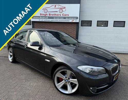 Bmw 5-serie 523i EXE AUT LEER NAVI XENON  Y-TIMER INRUIL MOG, Auto's, BMW, Bedrijf, 5-Serie, ABS, Airbags, Airconditioning, Alarm