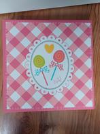 Lief! Canvas schilderij, Kinderen en Baby's, Ophalen of Verzenden, Zo goed als nieuw, Wanddecoratie