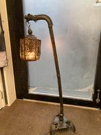 Antieke chinese drakenlamp, Huis en Inrichting, Lampen | Vloerlampen, Ophalen of Verzenden, Gebruikt, Metaal, 100 tot 150 cm