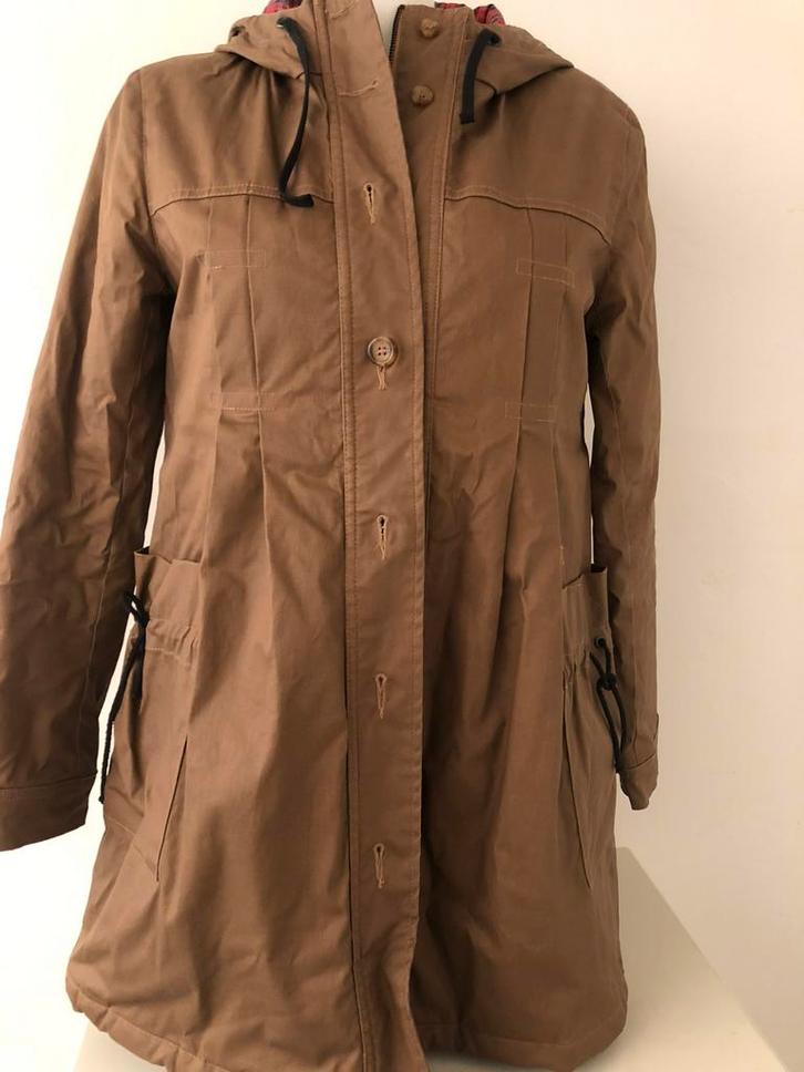 Stoere Loreak mendian jas mt 36 tussenjas, Kleding | Dames, Jassen | Winter, Zo goed als nieuw, Maat 36 (S), Zwart, Verzenden