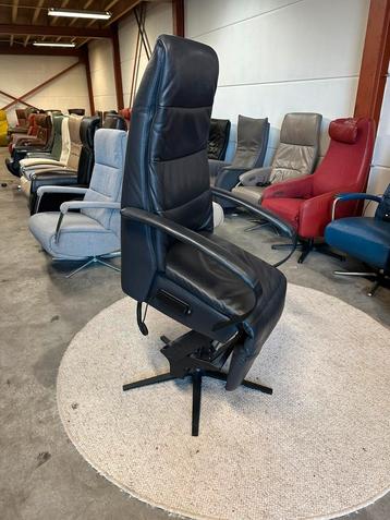 Relaxfauteuil , leren relax fauteuil sta op stoel leer ZGAN beschikbaar voor biedingen