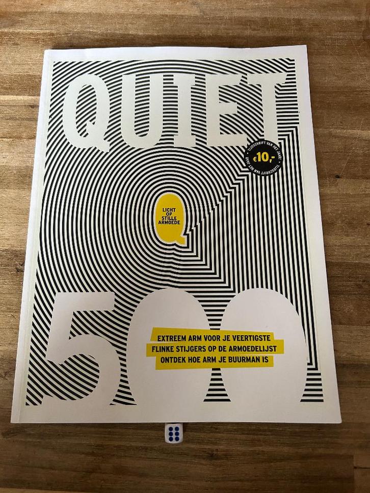 Quiet 500, Boeken, Tijdschriften en Kranten, Gelezen, Overige typen, Ophalen of Verzenden