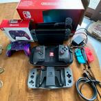Nintendo Switch Compleet Pakket + Extra Controllers, Spelcomputers en Games, Overige genres, Eén computer, Ophalen of Verzenden