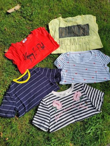 Nette t- shirts voor een klein prijsje, maat S en M beschikbaar voor biedingen
